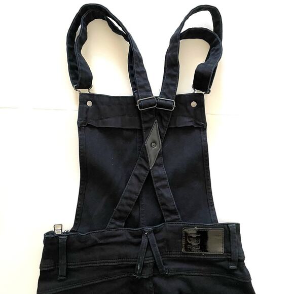 NWT G-STAR RAW Sz 25 x 29 Women’s LYNN HIGH WAIST SKINNY OVERALL JEANS Stretch - Picture 11 of 13